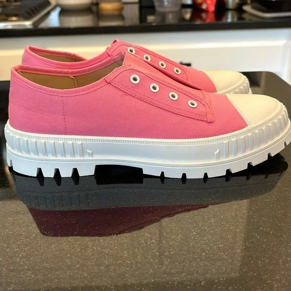 NWOT Pink Platform Sneakers - Picture 4 of 6